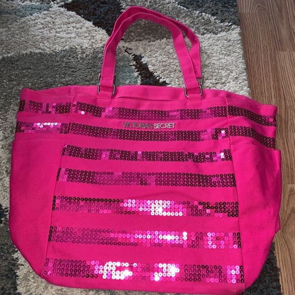 Victoria's Secret Handbags - Victoria’s Secret sequined tote bag